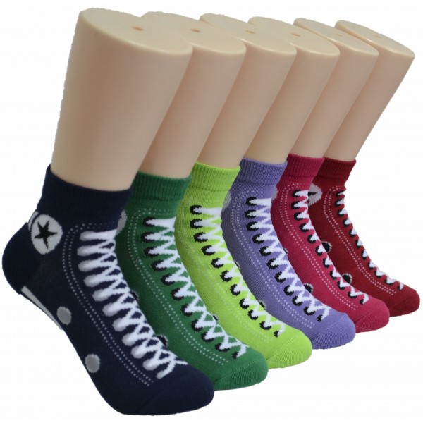 Ladies Lowcut Socks EBA-01001 Single Pair/Pack