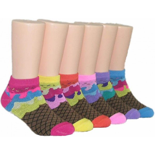 Girls' Low Cut  Socks ,EKAG-6131
