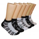 Ladies Lowcut Socks EBA-5009 Single Pair/Pack