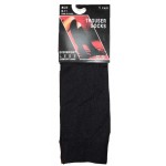 Ladies Trouser Socks - Size 9-11 - BLACK