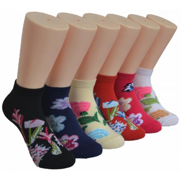 Ladies Lowcut Socks EBA-1114 Single Pair/Pack