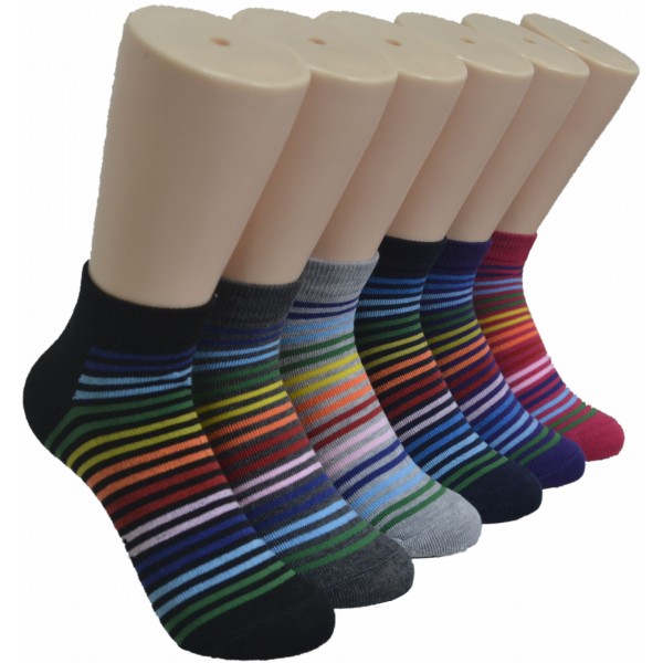 Ladies Lowcut Socks EBA-2116 Single Pair/Pack