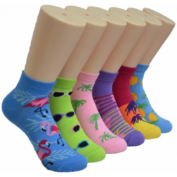 Ladies Lowcut Socks EBA-1106 Single Pair/Pack