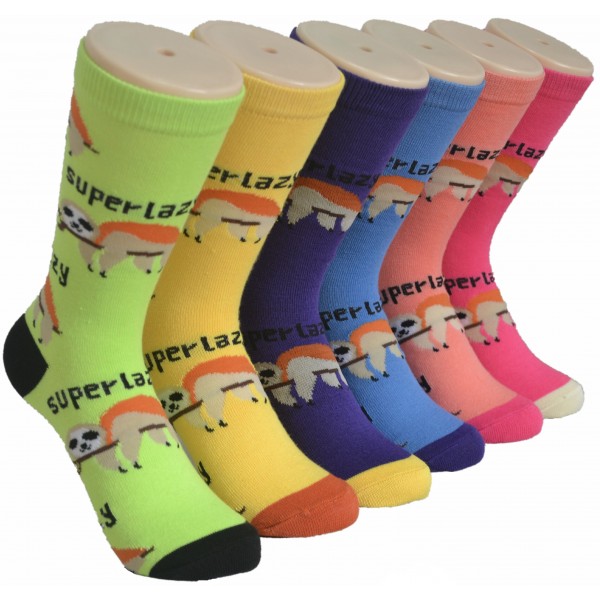 Ladies Crew Socks - EBC-4206