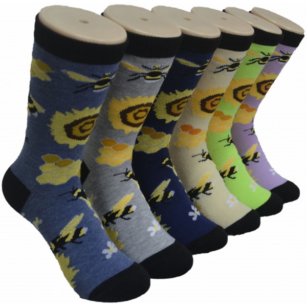 Ladies Crew Socks - EBC-2227 Ladies Crew Socks - EBC-2227