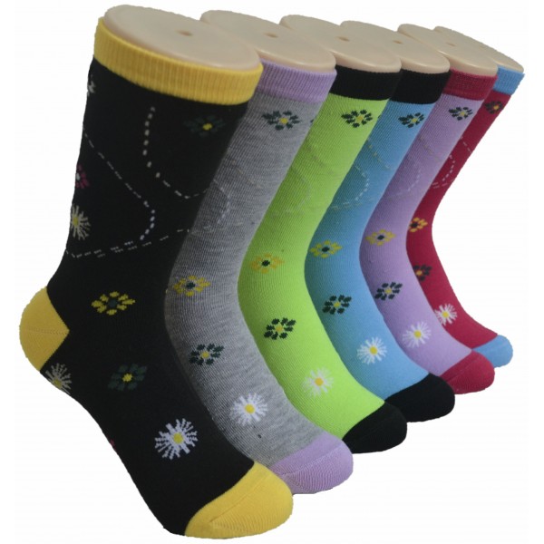 Ladies Crew Socks - EBC-2228