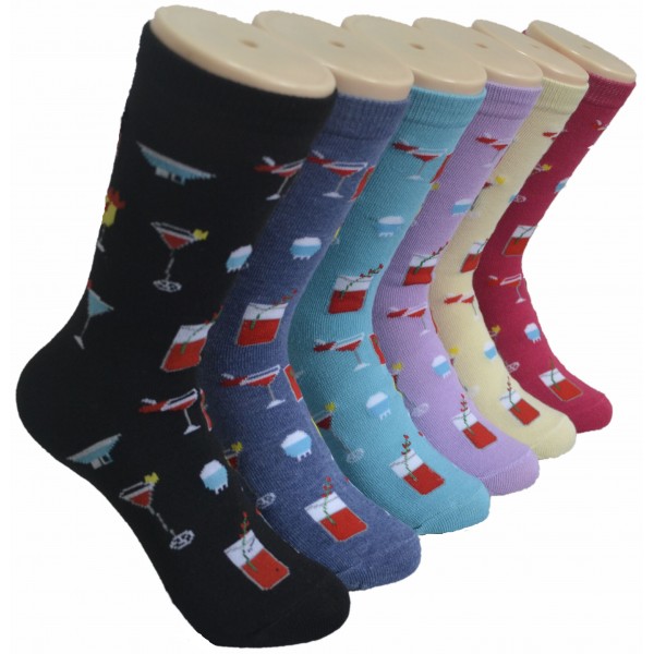 Ladies Crew Socks - EBC-2229