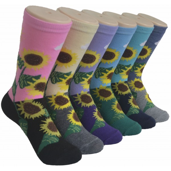 Ladies Crew Socks - EBC-5237