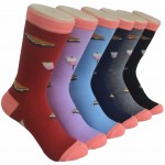 Ladies Crew Socks - EBC-3248 Ladies Crew Socks - EBC-3248
