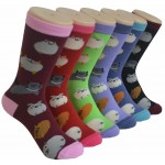Ladies Crew Socks - EBC-5253