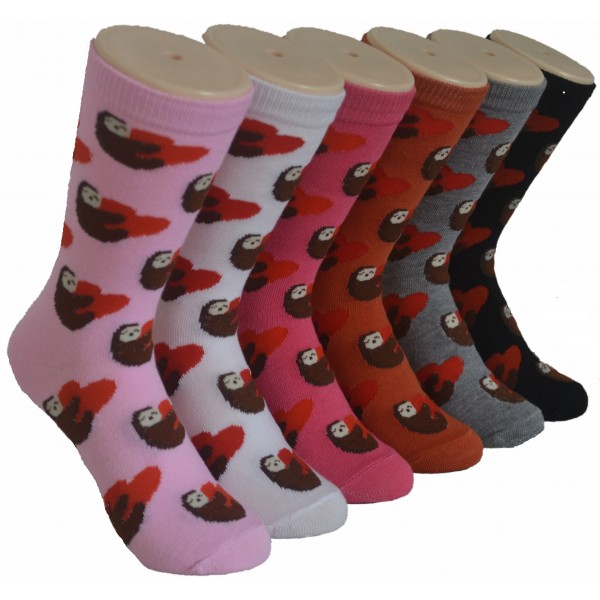 Ladies Crew Socks - EBC-3258 Ladies Crew Socks - EBC-3258