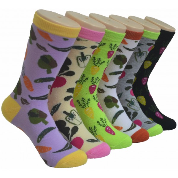 Ladies Crew Socks - EBC-4268 Ladies Crew Socks - EBC-4268