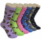 Ladies Crew Socks - EBC-4269