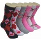Ladies Crew Socks - EBC-4279