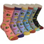 Ladies Crew Socks - EBC-4298