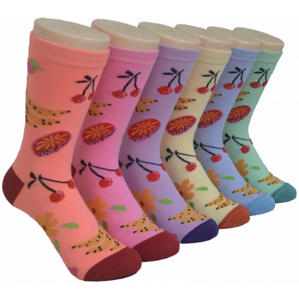 Ladies Crew Socks - EBC-4299 Ladies Crew Socks - EBC-4299