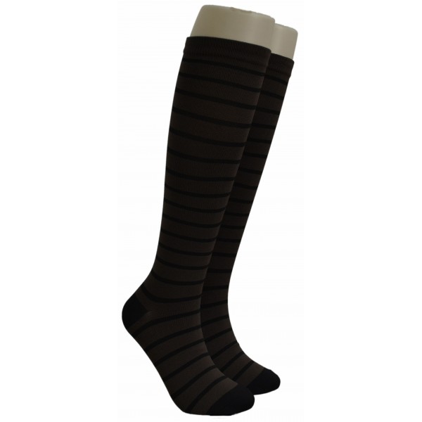 Compression socks EBCPS-04 COFFEE & BLACK Compression socks EBCPS-04 COFFEE & BLACK