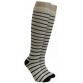 Compression socks EBCPS-05 CREAM & BLACK