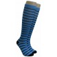 Compression socks EBCPS-06 TEAL & BLACK