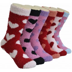 Ladies Fluffy Cozy Socks (5)