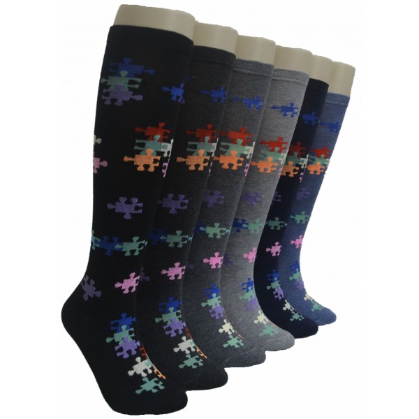 Ladies Knee-high Socks - EBK-333