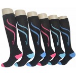 Ladies Knee-high Socks - EBK-336