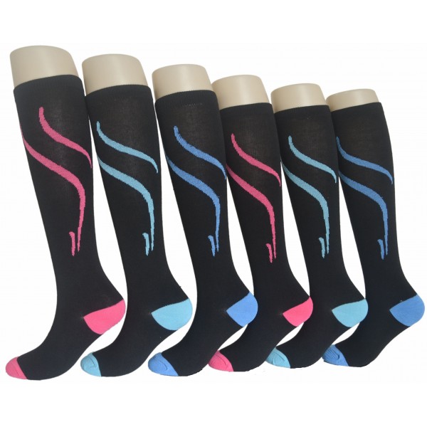 Ladies Knee-high Socks - EBK-336