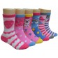 Girls' Crew Socks-EKC-4110