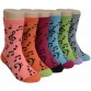 Girls' Crew Socks-EKC-4113