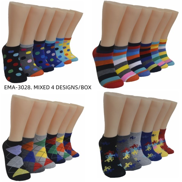 Men's Low cut socks - EMA-3028 Men's Low cut socks - EMA-3028